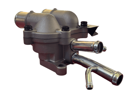 TAPA + BASE DE TEMOSTATO HY ACCENT 16V 2001 - 2011 RIO JB 06 - 11 CERATO 04 - 07 - Repuestos BYC SPA - Repuestos BYC SPA - 25600-26120korea COMPLETA
