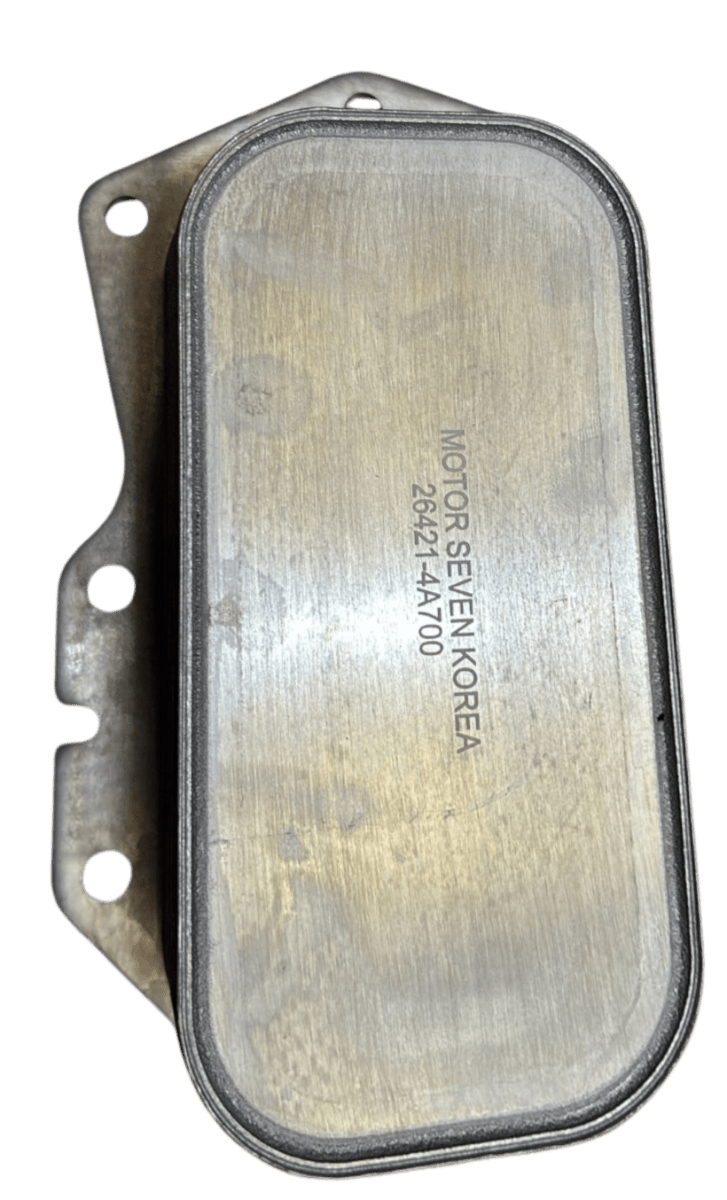 Enfriador de aceite motor HYUNDAI KIA Frontier H1 Porter 2500 D4CB Kr - Repuestos BYC SPA - Repuestos BYC SPA - 26421-4A700Kr