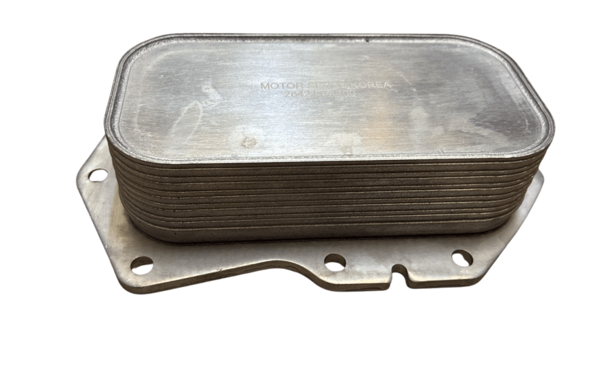 Enfriador de aceite motor HYUNDAI KIA Frontier H1 Porter 2500 D4CB Kr - Repuestos BYC SPA - Repuestos BYC SPA - 26421-4A700Kr