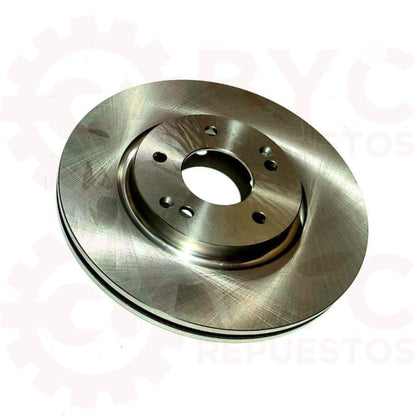 Disco freno del. SsangYong Korando 2.0 2.2 4x4 4x2 2010 - 2018 - Repuestos BYC SPA - SSANGYONG - 4144134001CH