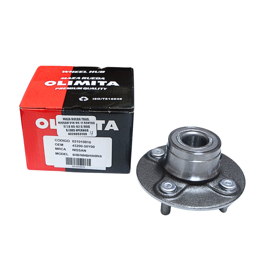Maza Trasera LH - RH C/ROD NISSAN V16 1990 - 2011 SENTRAII 1995 - 2002 Alternativo - Repuestos BYC SPA - Repuestos BYC SPA - 4320053Y00ALT