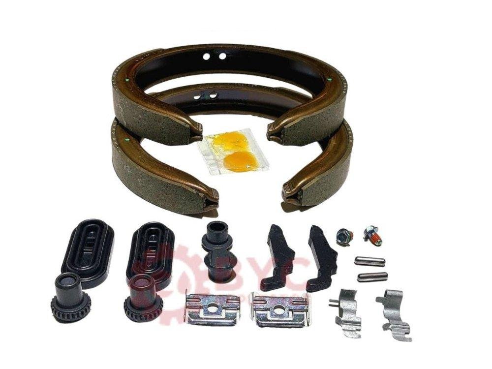 Patín de freno mano SsangYong ACTYON 2006 - 2021 para disco trasero - Repuestos BYC SPA - SSANGYONG - 483KT05000 483KT05010KOREA