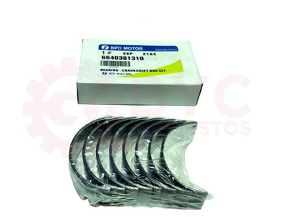Juego kit metal biela std ACTYON Rexton - Stavic Kyron Korando 2.0 diésel - Repuestos BYC SPA - SSANGYONG - 6640381310CH - STD