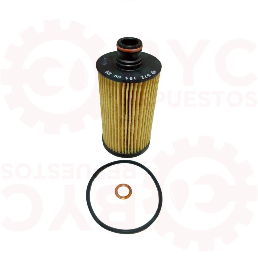 Filtro aceite SsangYong new ACTYON Stavic,Rexton, Korando Grand Musso 2.2 2018 (original) - Repuestos BYC SPA - SSANGYONG - 672180300OR
