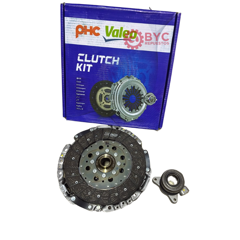 KIT EMBRAGUE SSY ACTYON KYRON 2006-2012 (DISCOP+PRENSA+RODAMIENTO) VALEO