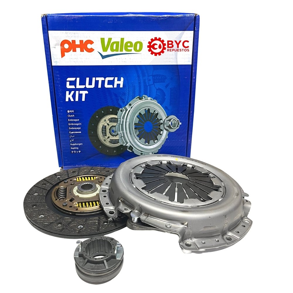 KIT Embrague VALEO HDK153 KIA HY ACCENT RIO ELANTRA VELOSTER GETZ 5VEL KOREA Al - Repuestos BYC SPA - VALEO - HDK153 HDK237 4130022710 VALEO