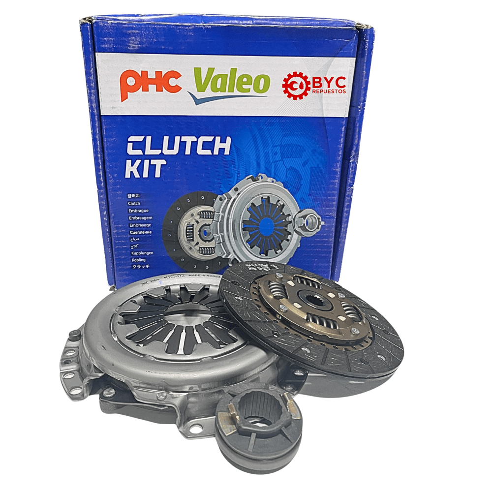 KIT Embrague VALEO KIK005 KIA POP PRIDE 1.1 1.5 AVELLA 1.3 KOREA Alt - Repuestos BYC SPA - VALEO - KIK005 KK150 - 16 - 460A