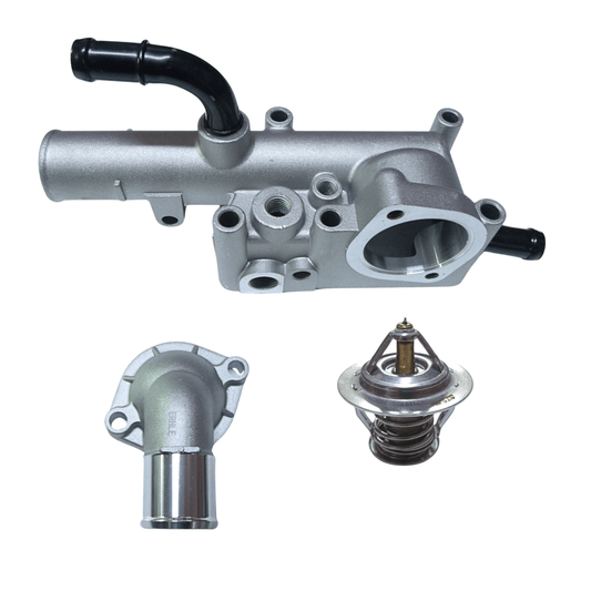 Kit Base porta termostato completo KIA Frontier Besta 2.7 3.0 Korea Altern - Repuestos BYC SPA - Repuestos BYC SPA - KIT PORTA TERMOSTAT COMPL KIA KOR