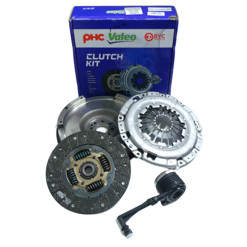 Kit embrague SsangYong Tivolli bencinera (disco+prensa+rodamiento+volante) - Repuestos BYC SPA - SSANGYONG - SYDK - 06 SYDK06K