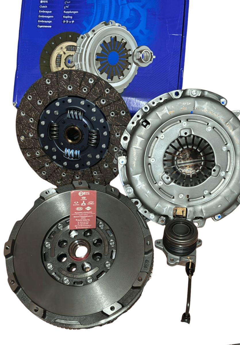 KIT EMBRAGUE SSY ACTYON 2.0 13 - 20 STAVIC - REXTON 2.0 - 2.2 (DISCO+PRENSA+VOLANTE+RODAMIENTO) - Repuestos BYC SPA - Repuestos BYC SPA - SYDK02 30A0032500K