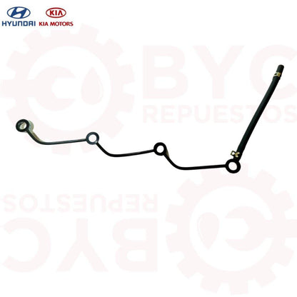 Cañería de retorno KIA Frontier, Besta Pregio j2-jt 2.7-3.0 1998-2012 - Repuestos BYC SPA - HYUNDAI KIA - 0K65A-13-430AKOR