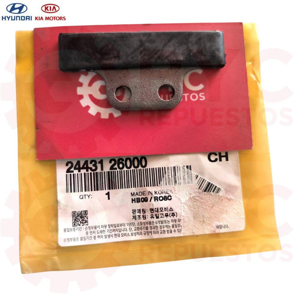 Guía cadena eje leva inferior HYUNDAI-KIA new Accent prime prime Rio jb 1.4 Elantra (16 válvulas) - Repuestos BYC SPA - HYUNDAI KIA - 24431-26000or