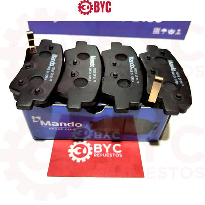 Pastilla freno trasera SsangYong Korando 2.0 2.2 2010-2018 - Repuestos BYC SPA - SSANGYONG - 48413341A0AKOR