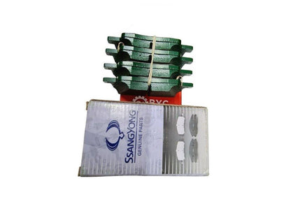 Juego-kit pastilla de freno trasera SsangYong Rexton 2.2 2018-2023 (original) - Repuestos BYC SPA - SSANGYONG - 48413360B0OR