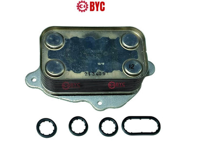 Enfriador de aceite+oring"s SsangYong ACTYON, Kyron Stavic 2.7 (kit original) - Repuestos BYC SPA - SSANGYONG - 6641800265ORKIT