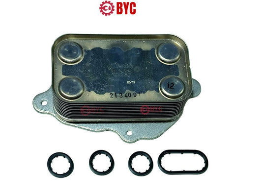 Enfriador de aceite+oring"s SsangYong ACTYON, Kyron Stavic 2.7 (kit original) - Repuestos BYC SPA - SSANGYONG - 6641800265ORKIT