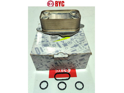 Enfriador de aceite+oring"s SsangYong ACTYON, Kyron Stavic 2.7 (kit original) - Repuestos BYC SPA - SSANGYONG - 6641800265ORKIT