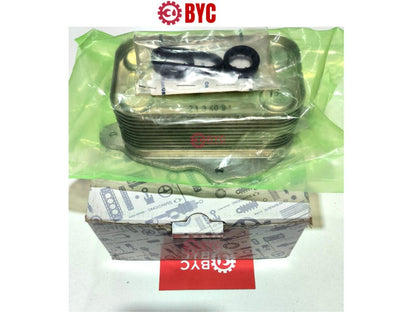 Enfriador de aceite+oring"s SsangYong ACTYON, Kyron Stavic 2.7 (kit original) - Repuestos BYC SPA - SSANGYONG - 6641800265ORKIT