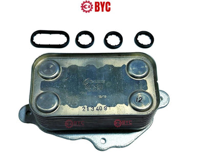 Enfriador de aceite+oring"s SsangYong ACTYON, Kyron Stavic 2.7 (kit original) - Repuestos BYC SPA - SSANGYONG - 6641800265ORKIT