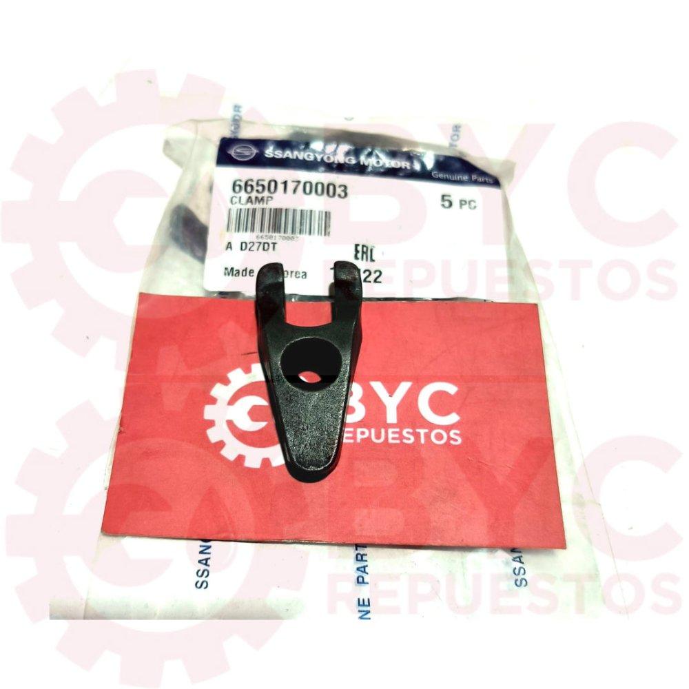 Horquilla inyector SsangYong ACTYON, Kyron Rexton, Stavic Euro iii-iv - Repuestos BYC SPA - SSANGYONG - 6650170003OR