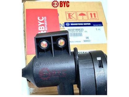 Válvula pcv SsangYong Rexton 2.7 2005-2012 - Repuestos BYC SPA - SSANGYONG - 6650180633OR
