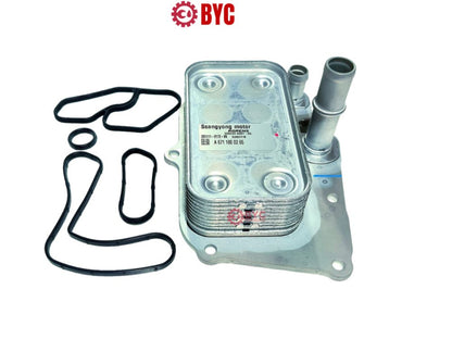 Enfriador de aceite+oring"s SsangYong ACTYON Stavic Korando,Rexton 2.0 (original) - Repuestos BYC SPA - SSANGYONG - 6711800265KIT