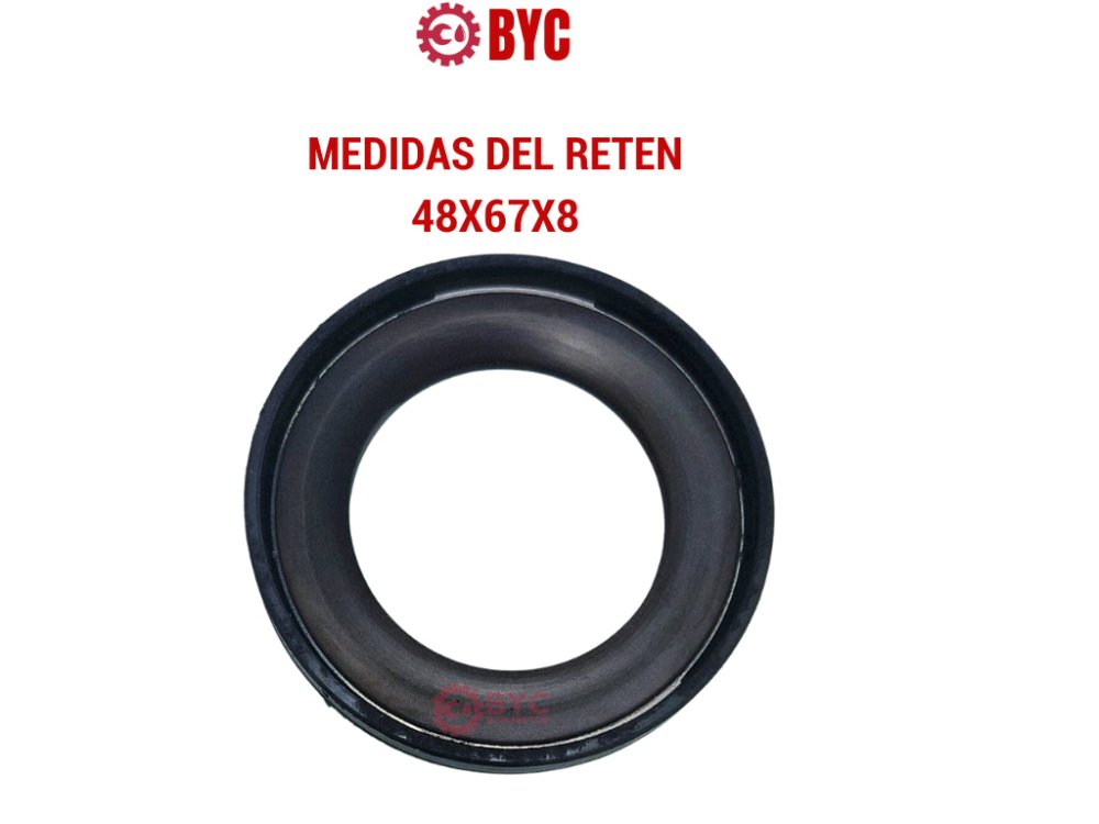 Reten cigüeñal delantero new ACTYON, Rexton, Stavic Korando diésel Grand Musso 2.2 (original) - Repuestos BYC SPA - SSANGYONG - 6719970146OR