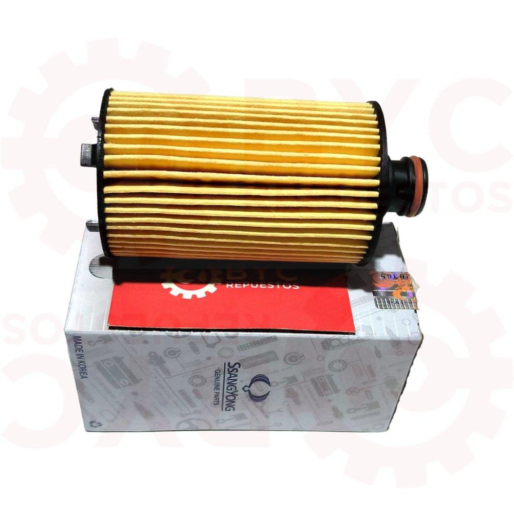 Filtro aceite SsangYong new ACTYON Stavic,Rexton, Korando Grand Musso 2.2 2018 (original) - Repuestos BYC SPA - SSANGYONG - 672180300OR