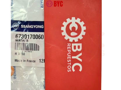 Golilla de inyector SsangYong ACTYON,Rexton,Stavic Korando diésel Grand Musso Euro 5y6 - Repuestos BYC SPA - SSANGYONG - 6730170060OR
