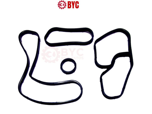Kit-juego oring de enfriador aceite SsangYong ACTYON Rexton Stavic Korando diésel - Repuestos BYC SPA - SSANGYONG - KIT ORING ENFRIADOR NEW ACTYON