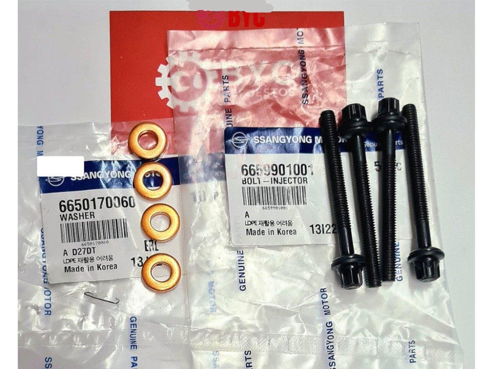 Reparación de inyector SsangYong ACTYON Kyron 2006-2013 Euro 3-4 - Repuestos BYC SPA - SSANGYONG - KIT REPARACION INYECTOR EURO 3Y4