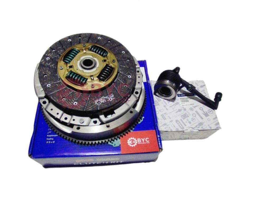 Kit embrague SsangYong Tivolli bencinera (disco+prensa+rodamiento+volante) - Repuestos BYC SPA - SSANGYONG - SYDK-06 SYDK06K
